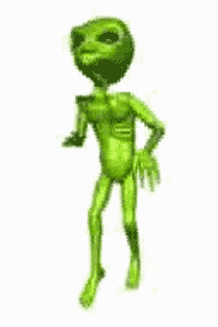 tanzender Alien